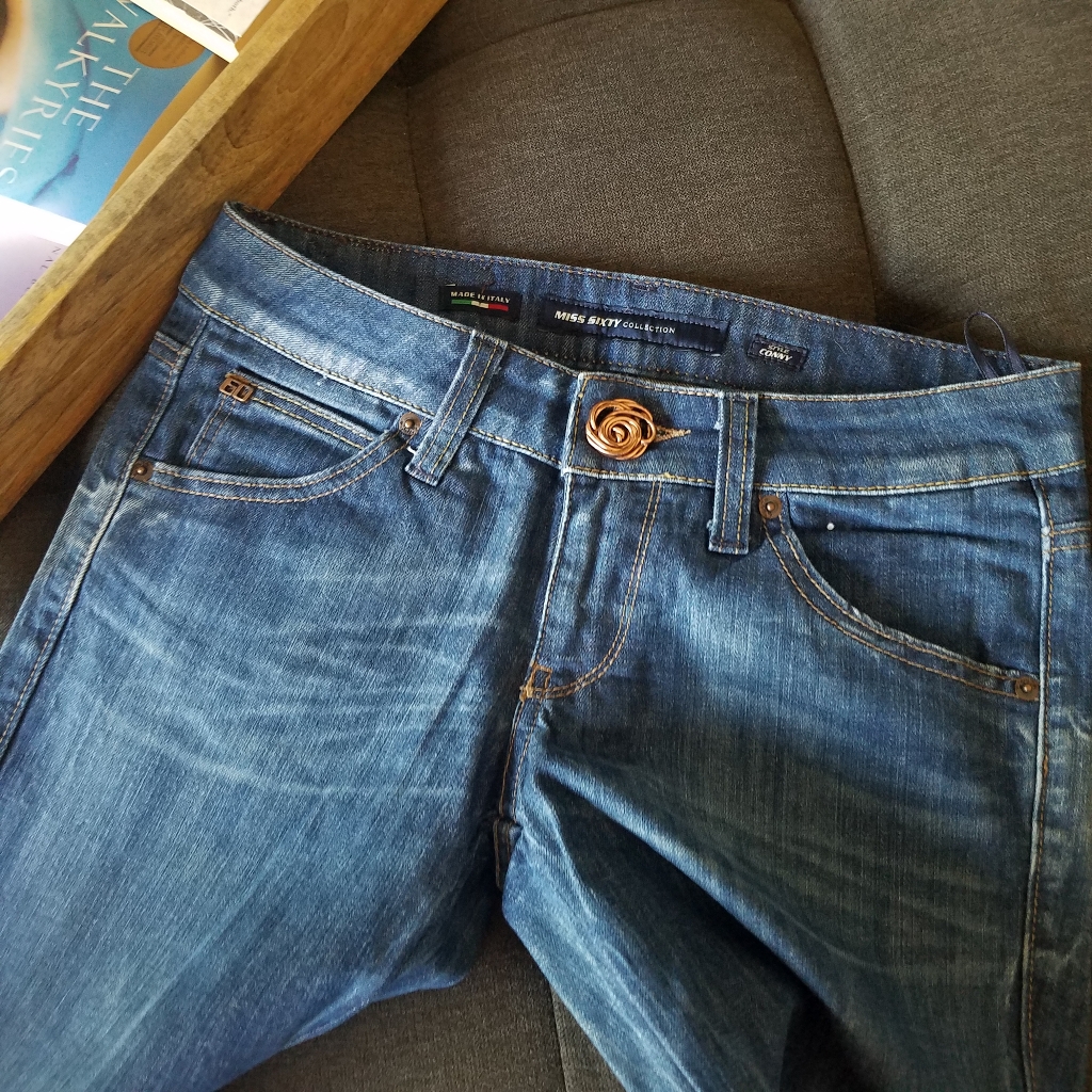 Miss Sixty Low Rise Bootcut Flare Jeans From Italy Nwot — image 8 of 8